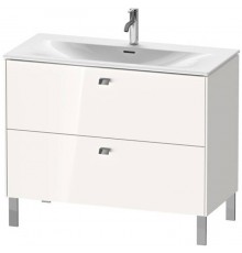 Duravit Brioso База напольная 102x47.9x68.5см с раковиной, 2 ящика, цвет: глянцевый белый. 2344100000,  BR451302222