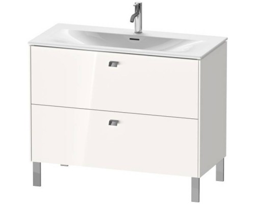 Duravit Brioso База напольная 102x47.9x68.5см с раковиной, 2 ящика, цвет: глянцевый белый. 2344100000,  BR451302222