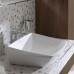 TOTO Jewelhex Раковина 60.7х48.3 см, без отв., цвет: белый. LW681B#W,  DH446VE