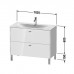 Duravit Brioso База напольная 102x47.9x68.5см с раковиной, 2 ящика, цвет: глянцевый белый. 2344100000,  BR451302222