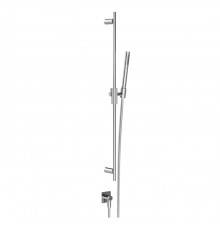 Gessi Inverso  Rigato Штанга в комплекте с душевой лейкой с защитой от известкового налета, гибкий шланг 1,50 м цвет: хром. 73541#031