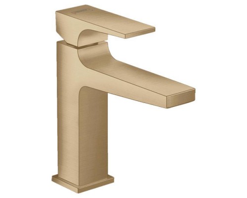 Hansgrohe Metropol Смеситель для раковины, на 1 отв, с донным клапаном, излив: 13.5см, цвет: шлифованная бронза. 32507140 Hansgrohe Metropol Смеситель для раковины, на 1 отв, с донным клапаном, излив: 13.5см, цвет: шлифованная бронза. 32507140