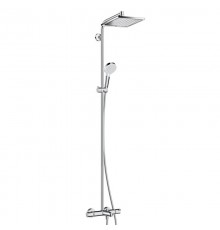 HG 27 298 000 Crometta E Душ. система для ванны, с термостатом, 240х240/Ø100 мм, 1/3 режима 27298000