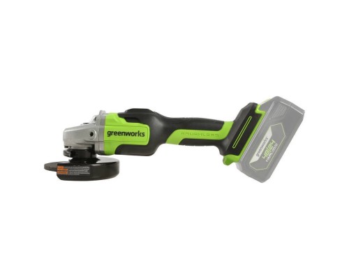 Машина шлифовальная угловая аккумуляторная Greenworks GD24AG 24V (АКБ 4.0 Ач и ЗУ) Машина шлифовальная угловая аккумуляторная Greenworks GD24AG 24V (АКБ 4.0 Ач и ЗУ)