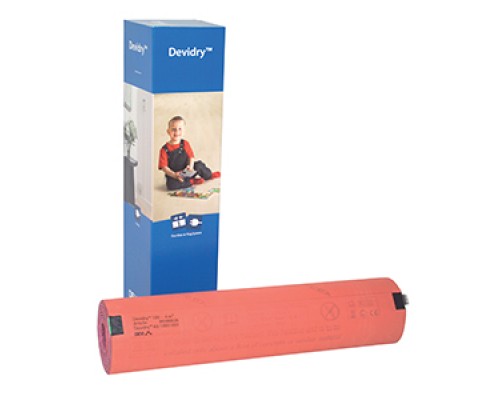 Нагревательная система DEVIdry™ 100 (100 Вт/м2). Размер: 1 х 5 м. 89300028