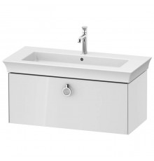 Duravit White Tulip Тумбочка подвесная 98.4x45.8х41см., раковина, 1 ящик с ручкой, цвет: белый высокоглянцевый. 2363100000,  WT425208585
