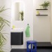 Burgbad B.ME Комплект мебели 50х34х64см., DX, подвесной, 1 дверца, c раковиной, с 1 отв., цвет: Anthrazit матовый. SGUC050RF5988G0126C0037*1, SIIN040