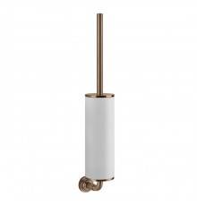 Gessi Venti20 Ершик для унитаза подвесной, цвет: белый, фурнитура Copper Brushed PVD. 65419#708