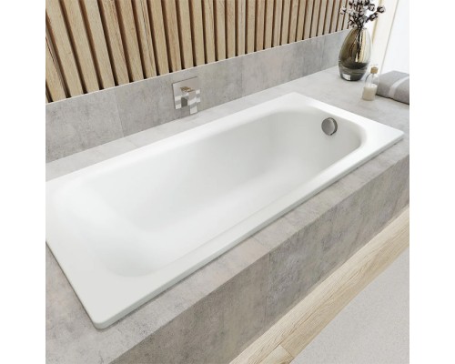 Kaldewei Saniform Plus Ваннa встраиваемая 170х75см, мод.373-1, цвет: белый. 581470000000,  112600010001