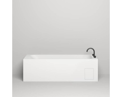 Salini Orlanda Plus Встраиваемая ванна 190х100х60cм, прямоуг. чаша, S-Sense, цвет: белый глянцевый. 102014G,  23101H
