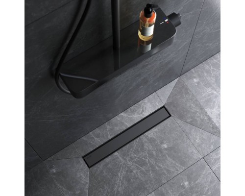 W01SC-U11-050-04BM Трап для душа линейный, универсальный затвор Tile, 50 см W01SC-U11-050-04BM Трап для душа линейный, универсальный затвор Tile, 50 см