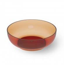 Dea Design Round Ванна 150х150х52см., отдельностоящая, Glasstek, прозрачная смола, цвет: Sunset R1. DD8610 1500 R1