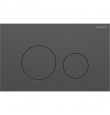 Geberit Sigma40 Клавиша для двойного смыва, круглая: Хромированный черный. 115.628.QD.1
