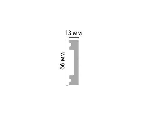 Плинтус напольный DECOMASTER D157-84 ДМ (66*13*2900мм)