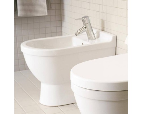 Duravit Starck 3 Биде напольное 56х36см, приставное, с 1 отв. под смеситель, Цвет: белый. 2230100000 Duravit Starck 3 Биде напольное 56х36см, приставное, с 1 отв. под смеситель, Цвет: белый. 2230100000