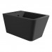 Alice Hide Square Биде подвесное 55х35см., цвет: чёрный матовый. 31220108,  FIX10