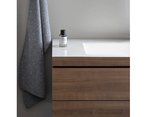 DURAVIT L-Cube комплект мебели, Тумба C-bonded, раковина  с фронтом, 50см, подвесной, цвет: Американский орех. LC6927O1313