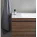 DURAVIT L-Cube комплект мебели, Тумба C-bonded, раковина  с фронтом, 50см, подвесной, цвет: Американский орех. LC6927O1313