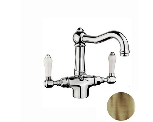 Nicolazzi P.m. Blanc Смеситель для раковины на 1 отверстие, цвет: бронза. 1432BZ78 Nicolazzi P.m. Blanc Смеситель для раковины на 1 отверстие, цвет: бронза. 1432BZ78