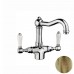 Nicolazzi P.m. Blanc Смеситель для раковины на 1 отверстие, цвет: бронза. 1432BZ78