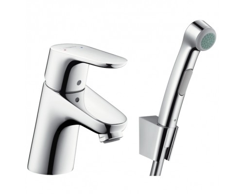 HG 31 926 000 Focus Смеситель для раковины 53 мм, с гигиеническим душем 31926000