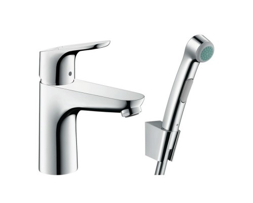 HG 31 927 000 Focus Смеситель для раковины 94 мм, с гигиеническим душем 31927000