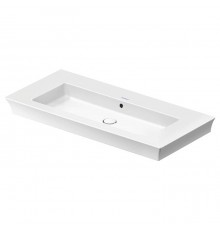 Duravit White Tulip Раковина накладная 105х49см, с переливом, без отв., цвет: белый. 2363100060