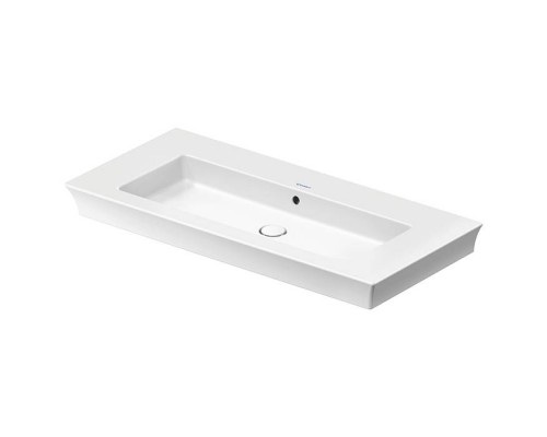 Duravit White Tulip Раковина накладная 105х49см, с переливом, без отв., цвет: белый. 2363100060