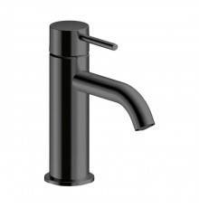 Almar Mixers Смеситель для раковины, 1 отв., без донного клапана, цвет: черный металл брашированный PVD. E214000.AB