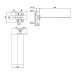 Fantini Milano Верхний душ, латунь, настенный, цвет: Matt Gun Metal PVD. 86 P5 8036B,  86 00 8036A