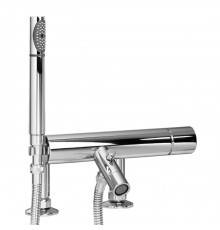 Stella Bamboo Смеситель на борт ванны на 2 отверстия 3267RG306 с ручным душем, цвет: хром. BT 02005 CR00