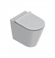 Catalano Zero Унитаз напольный 55x35см, цвет: Cemento Satinato. 0114550023