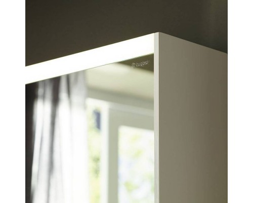 Burgbad Yso Зеркальный шкаф 82x65.6 см, с подсветкой, цвет: песочный глянцевый. SPHA080 K0389