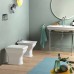 Artceram CIVITAS  Биде напольное  36х54 см, с крепеж. с 1 отв под смес, цвет: белый. CIB002 01 00 bi*1