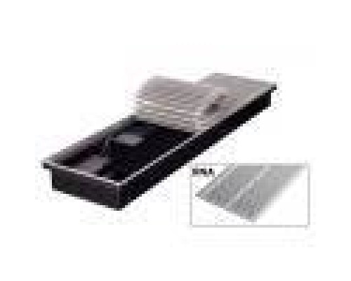 Конвекторы медно-алюминиевые внутрипольные Конвектор внутрипольный Gekon Eco с решеткой RNA H11 L080 T38 GETL0.01108038/RNA