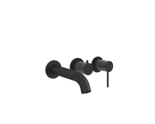 Gessi 316 Смеситель для ванны, встраиваемый, с переключателем на 2 положения, внешняя часть, цвет: Black XL. 54140#299