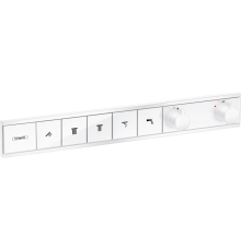 Термостатический смеситель Hansgrohe RainSelect 15384700 для душа, белый матовый