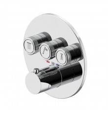 Plumberia Selection PSBOX Смеситель для душа, встраиваемый, на 3 выхода,  цвет: хром. PSB1903CR