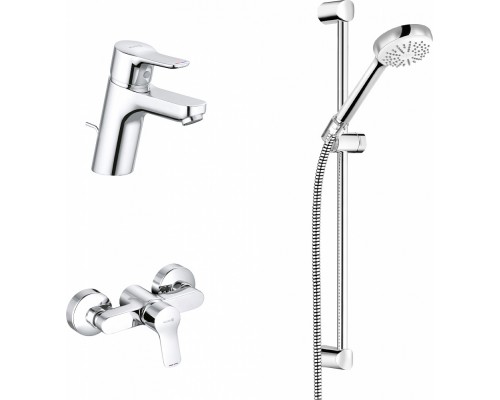 Kludi 37 845 0565 PureEasy Набор 3в1 для душа, хром 378450565