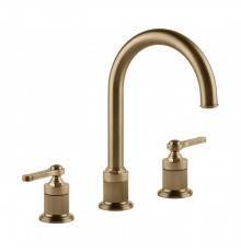 Gessi Venti20 Смеситель для раковины, на 3 отв., излив 17.2см., цвет: Warm Bronze Br. PVD. 65016#726