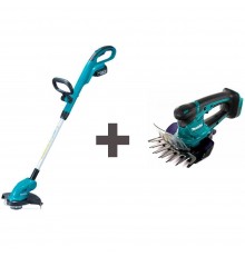 Триммер аккумуляторный Makita DUR181RF+Ножницы аккумуляторные Makita DUM604ZX (б/акк,б/зу)