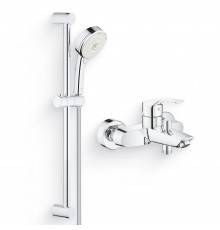 Душевой комплект Смеситель Grohe Eurosmart 33300003 + Гарнитур Tempesta Cosmopolitan 27786002
