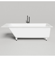 Salini Cascata KIT Встраиваемая ванна 170x70x55.2см., ножки, сифон, мат-л: S-Sense, цвет: белый матовый. 104413M