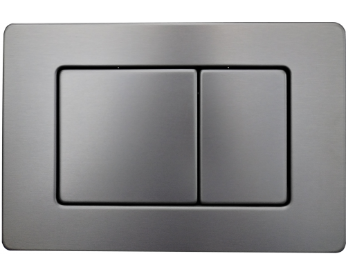 AQM4112GM Панель смыва AQUAme нерж сталь, серый матовый AQM4112GM