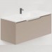 Salini Smile Тумба подвесная 100х50х48.5см., с раковиной, цвет: Taupe. S1000TON203