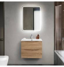 Мебель для ванной комнаты BelBagno Marino-cer-mini 60 подвесная, rovere bianco