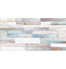 Плитка настенная Alma Ceramica Mattone TWU09MTN604 глянцевая 24,9x50 бежевая