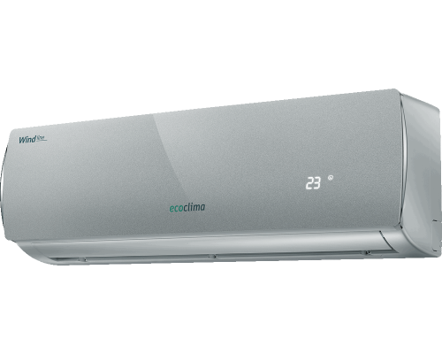 Настенный кондиционер Ecoclima ECW/I-09QCG + EC/I-09QC, серебристый
