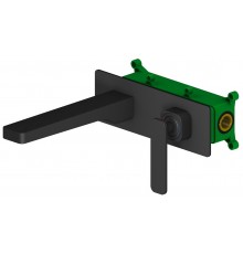 Timo 4371/03SM Torne Смеситель для раковины 223 мм, настен., Комплеткт, черный 4371/03SM