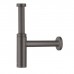 Hansgrohe Flowstar Сифон для раковины, дизайнерский, цвет: шлифованный черный хром. 52105340